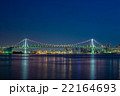 晴海ふ頭公園からみたレインボーブリッジ 22164693