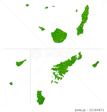 鹿児島県地図2 22164871