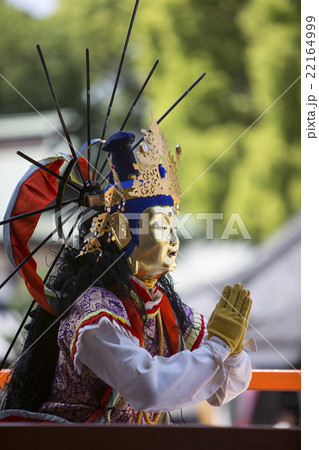 大阪府大阪市平野区の大念佛寺の万部おねり二十五菩薩様 大阪府大阪市平野区の大念佛寺の万部おねり二十五菩薩様 22164999