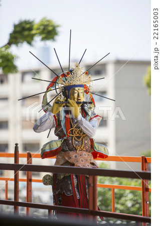 大阪府大阪市平野区の大念佛寺の万部おねり二十五菩薩様 22165003