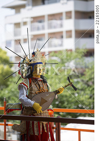 大阪府大阪市平野区の大念佛寺の万部おねり二十五菩薩様 22165005