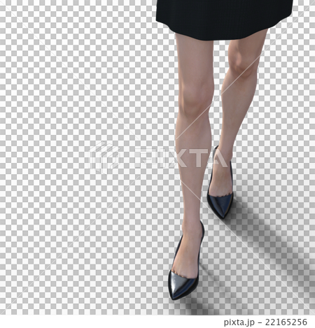 理想的な女性の脚 ボディーパーツ perming 3DCG イラスト素材 理想的な女性の脚 ボディーパーツ perming 3DCG イラスト素材 22165256