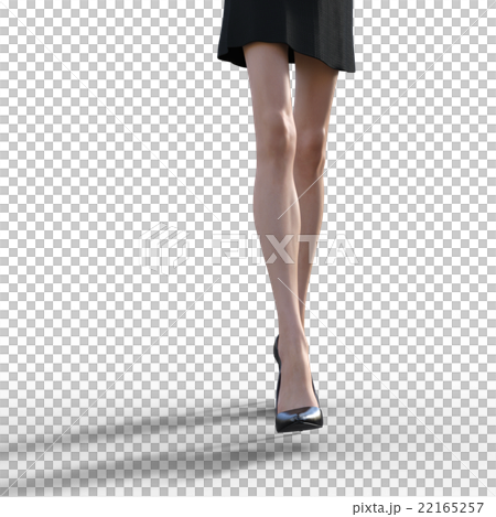 理想的な女性の脚 ボディーパーツ perming 3DCG イラスト素材 理想的な女性の脚 ボディーパーツ perming 3DCG イラスト素材 22165257