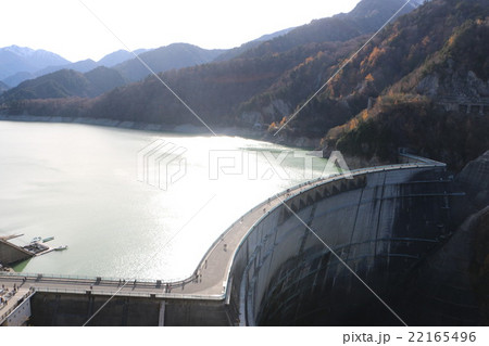 立山黒部アルペンルートの黒四ダム3 立山黒部アルペンルートの黒四ダム3 22165496