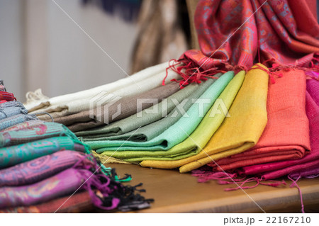 Different colors silk fabric scarf Different colors silk fabric scarf 22167210