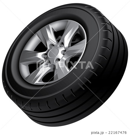 Automobile wheel isolated Automobile wheel isolated 22167476