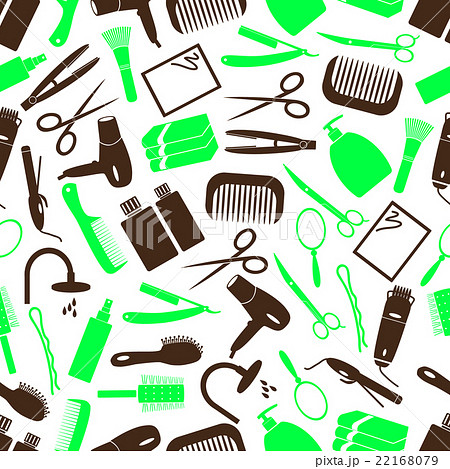 hair care color simple icons seamless pattern hair care color simple icons seamless pattern 22168079