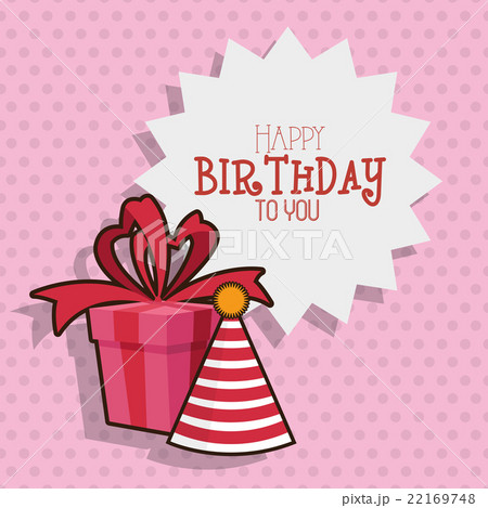 Happy Birthday design , vector illustration 22169748