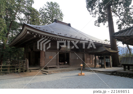 室生寺奥の院 常燈堂 の写真素材