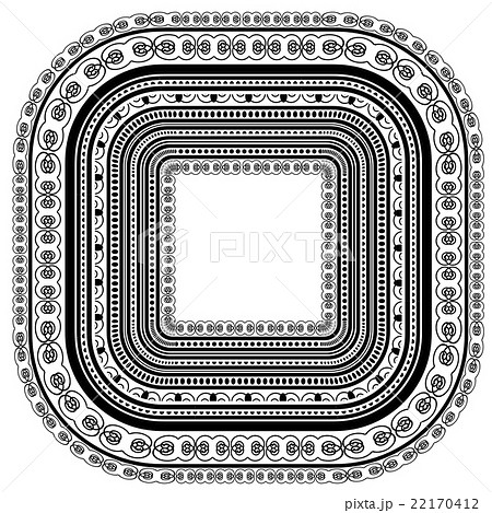 Vintage Frame Isolated 22170412
