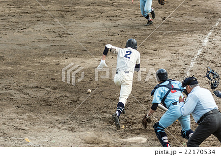 高校野球試合風景 高校野球試合風景 22170534