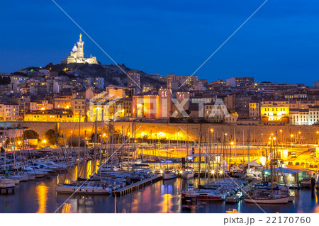 Marseille France night 22170760