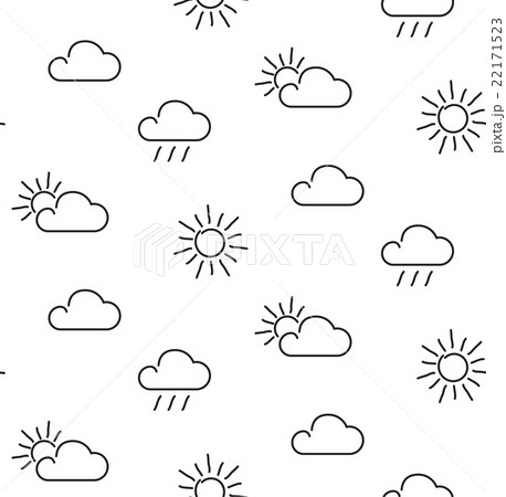 Weather seamless pattern Weather seamless pattern 22171523