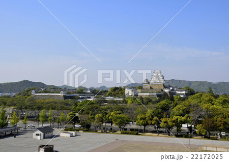 4月の姫路城と大手前公園 22172025