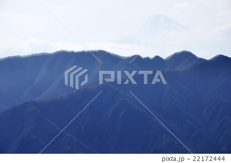 奥多摩の槇寄山から富士山 奥多摩の槇寄山から富士山 22172444