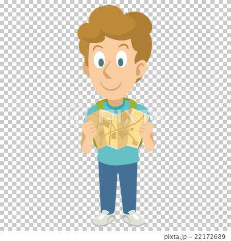 Illustration of a foreign tourist 22172689