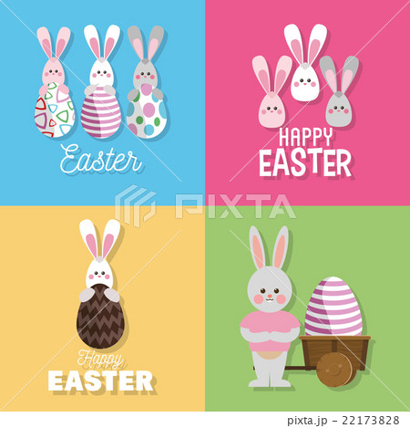 Happy easter design , vector illustration Happy easter design , vector illustration 22173828