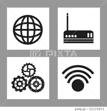 Internet of things design , vector illustration 22173971