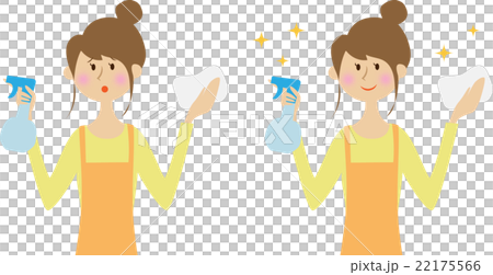 Set of women to clean 22175566