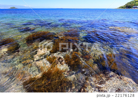 川奈海水浴場付近より房総半島方面を望む 22176128