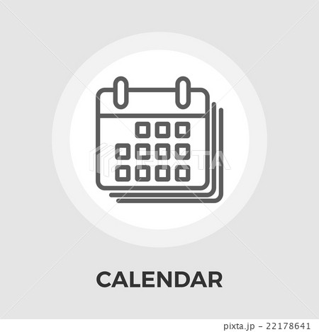 Calendar Flat Icon 22178641