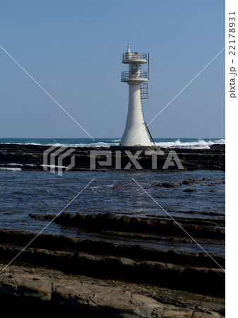 青島灯台と鬼の洗濯板 22178931