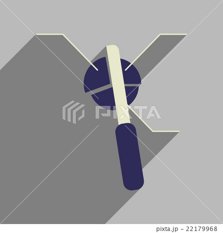 Flat web icon with long shadow diagram Flat web icon with long shadow diagram 22179968