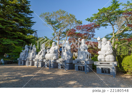 白毫寺の七福神石像 22180548