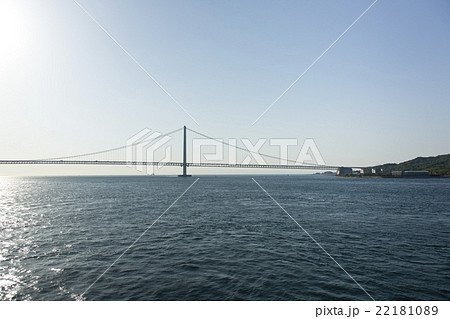 海上からの明石大橋2 22181089