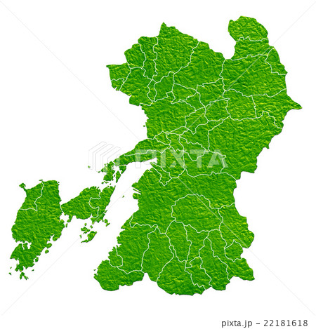 熊本県地図 22181618