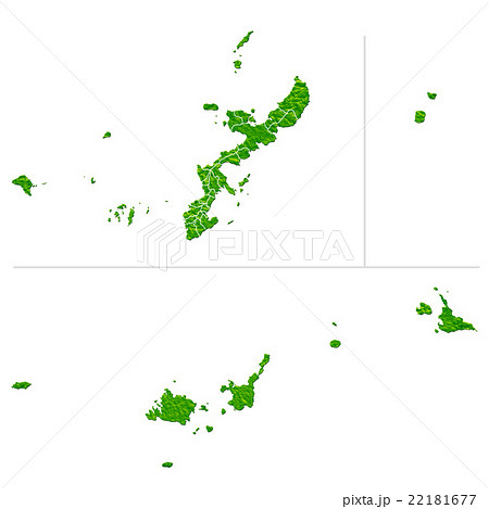 沖縄県地図 22181677
