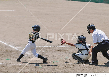 少年野球試合風景 22183886