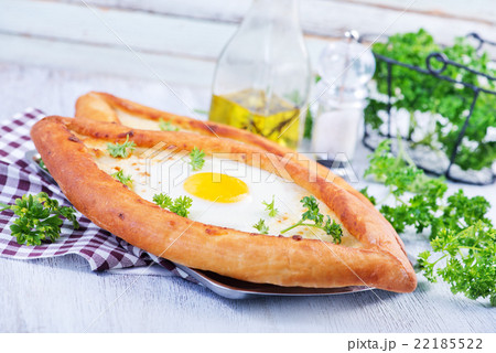 bread with egg bread with egg 22185522