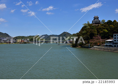 木曽川からの犬山城（2016.4） 22185993