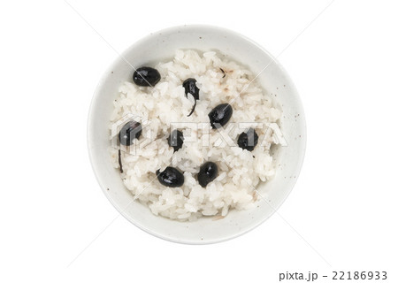 黒豆おこわ 黒豆おこわ 22186933