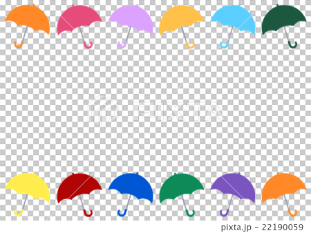 Colorful umbrella frame Colorful umbrella frame 22190059