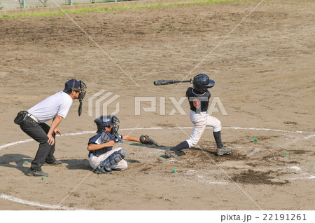 少年野球試合風景 少年野球試合風景 22191261
