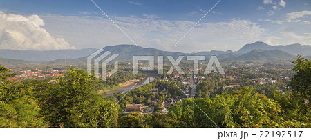 Panorama of Luang Prabang city 22192517