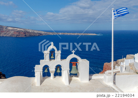 Oia. Church on Santorini. Oia. Church on Santorini. 22194034