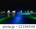 橋杭岩のライトアップ 22194548