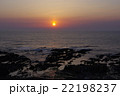 不老ふ死温泉の夕暮れ 22198237
