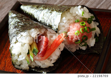 手巻き寿司 22198769