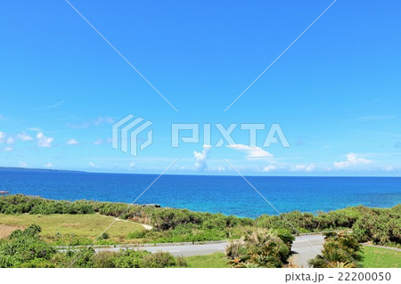 宮古島 西平安名崎からの風景 宮古島 西平安名崎からの風景 22200050