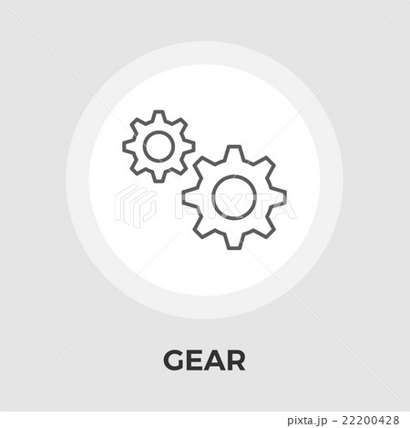 Gear Flat Icon 22200428