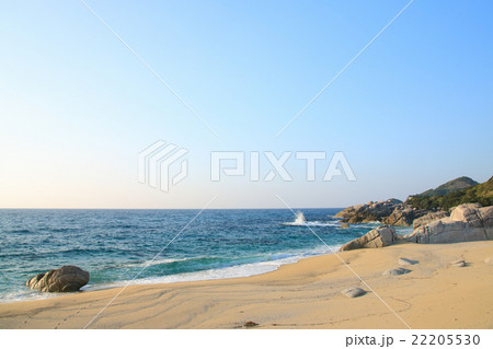 屋久島　ウミガメの産卵地　永田いなか浜　⑥ 22205530