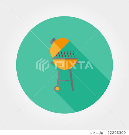 BBQ icon. Flat. 22208300
