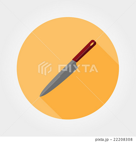 Kitchen knife icon. 22208308