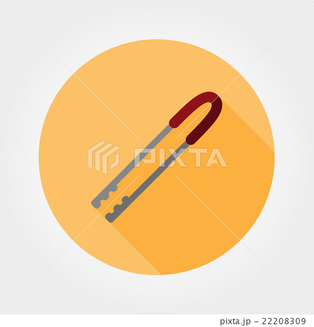 Kitchen tongs icon. 22208309