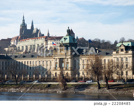 Prague Castle and St. Vitus Cathedral in Czech 22208485