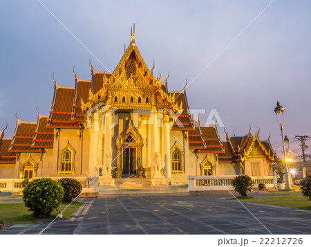 Marble temple under twilight sky Marble temple under twilight sky 22212726